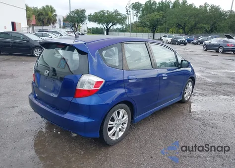 2009 Honda Fit Sport from USA, damaged, VIN JHMGE88449S000556